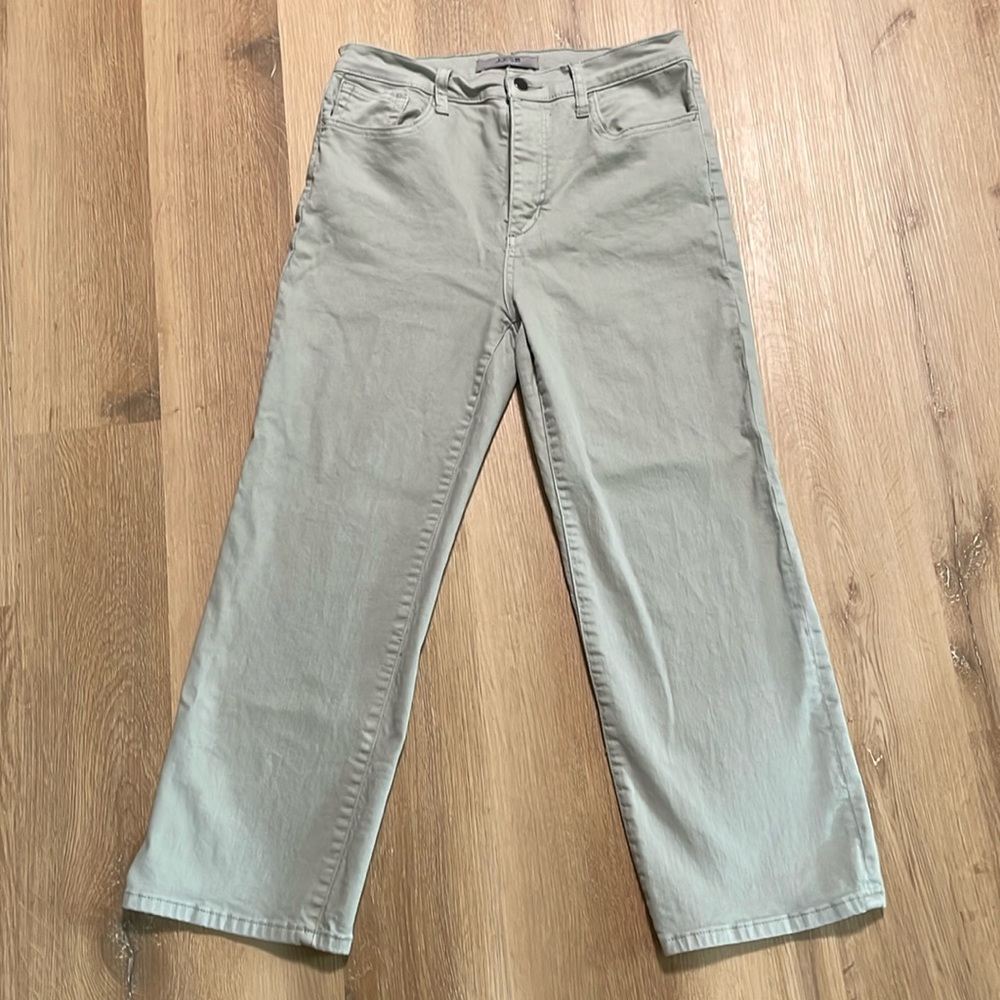 Women’s Joe’s jeans size 29 gloss green high rise straight